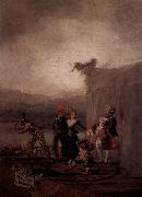 Francisco de Goya Wanderkomodianten oil painting artist